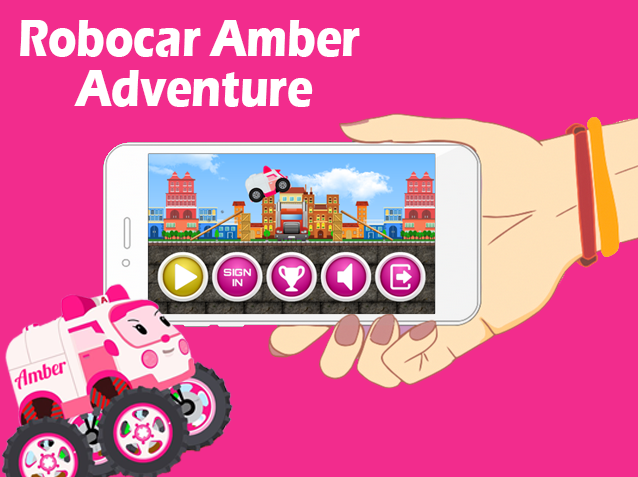 Cute Robocar Amber Game截图1