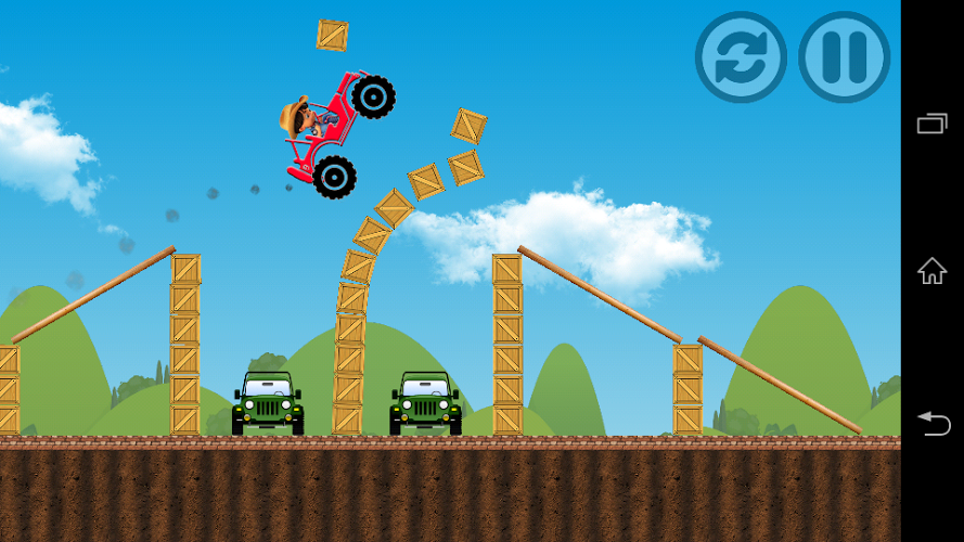 Hill Climb Race Game截图2