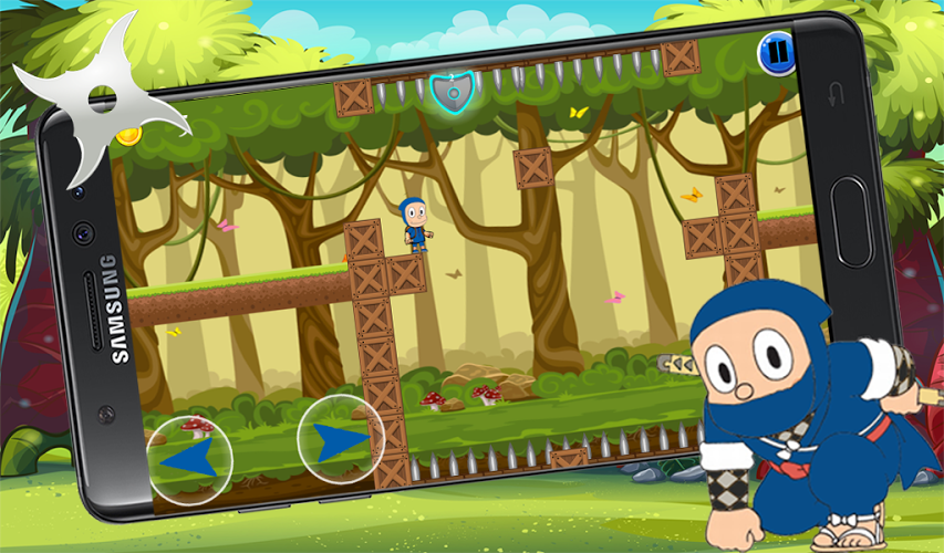 Ninja Hattori jungle adventure截图2