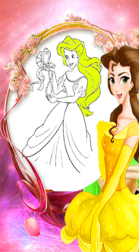 Princess Coloring Girls截图2