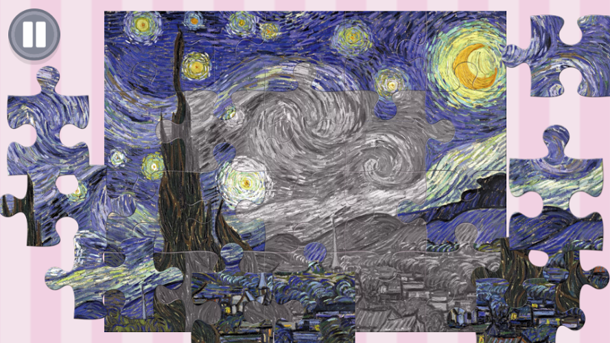 Van Gogh Puzzle 梵高拼图截图1