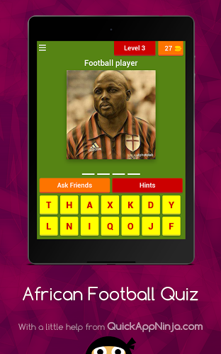 African Football Players Quiz截图5