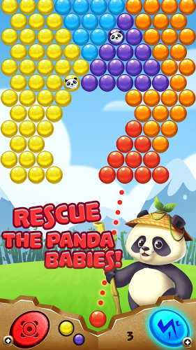 Panda Bubble Shoot截图3