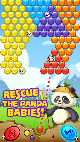 Panda Bubble Shoot截图1