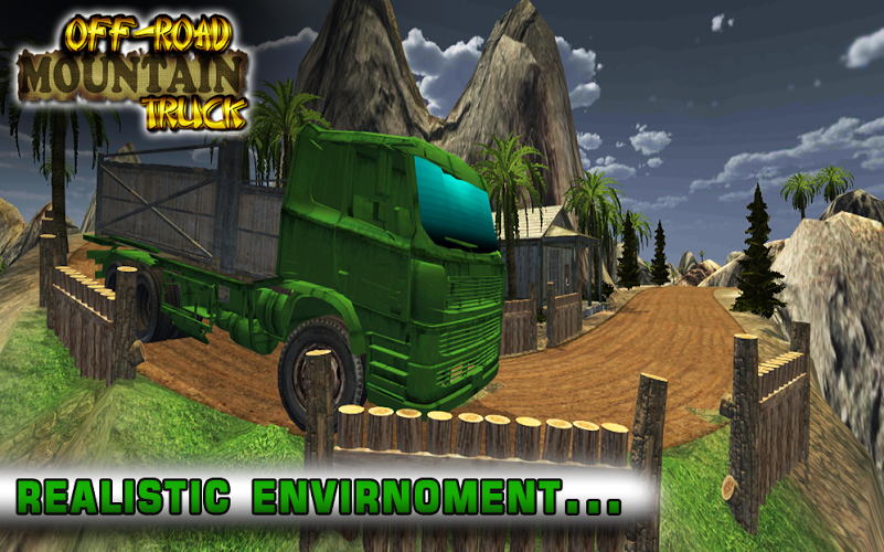 Offroad Truck Hill Driving 3D截图4