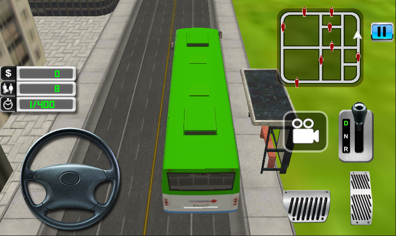 City Bus Driving 3D截图4