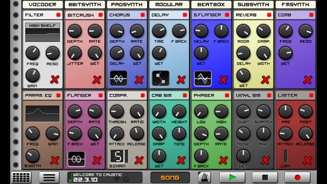 音乐合成器CAUSTIC截图2
