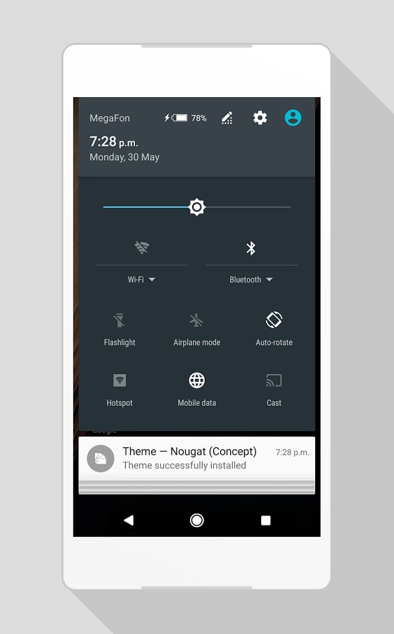 Theme — Nougat (Concept)截图1