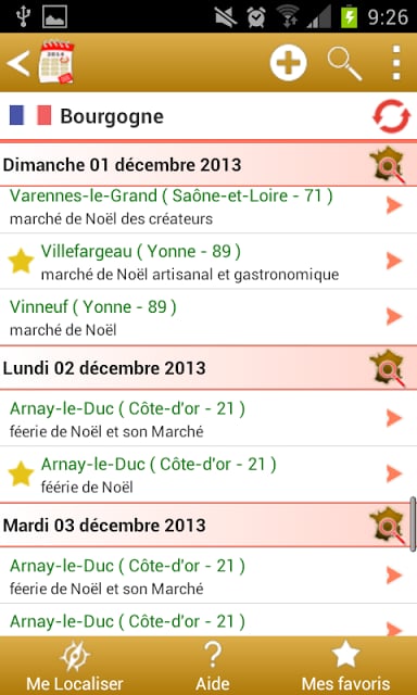 Agenda des march&eacute;s de No&euml;l截图4