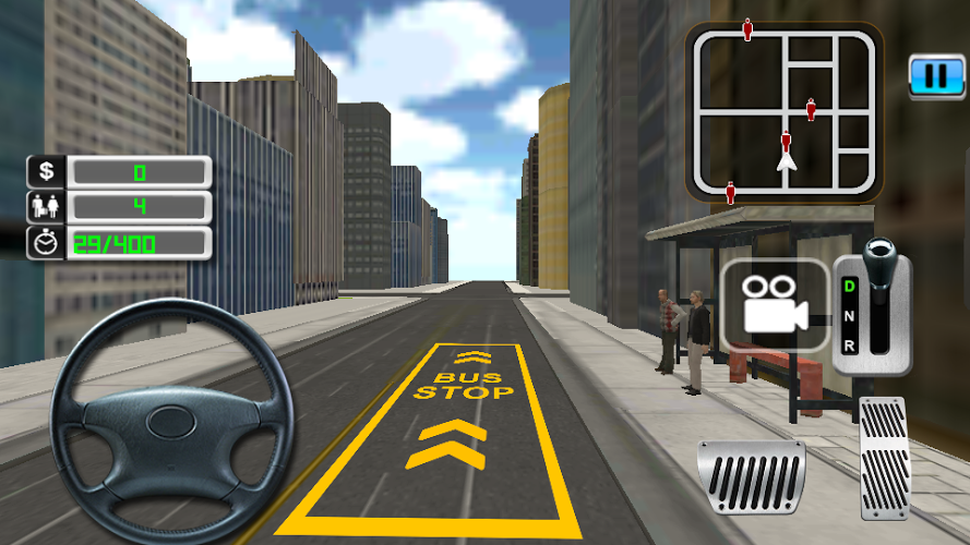 City Bus Driving 3D截图1