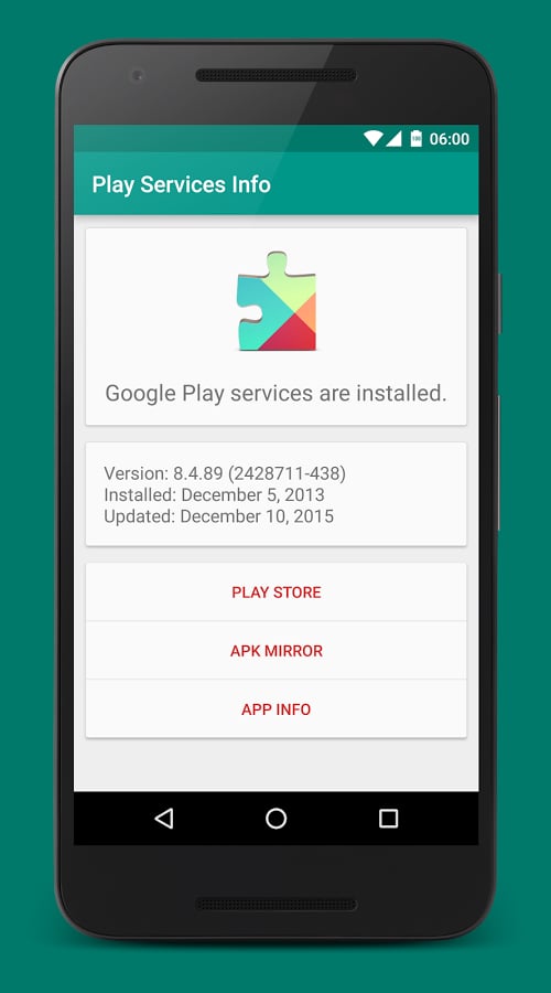 Play服务信息:Play Services Info截图1