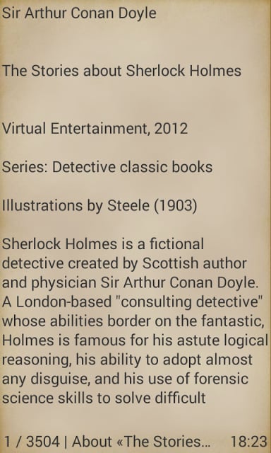 Stories about Sherlock Holmes截图2