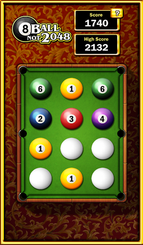 8 Ball not 2048截图2