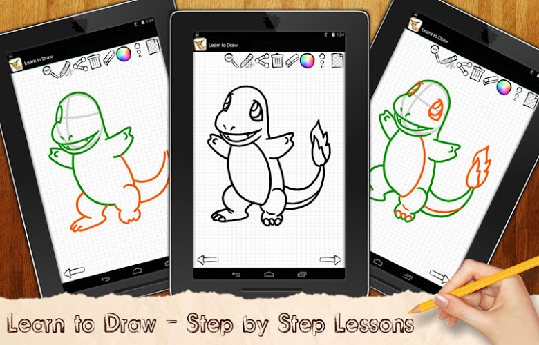 Learn To Draw Pokemons截图3