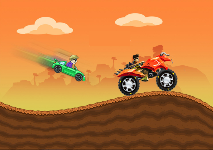 Up Hill Climb Car Racing截图1