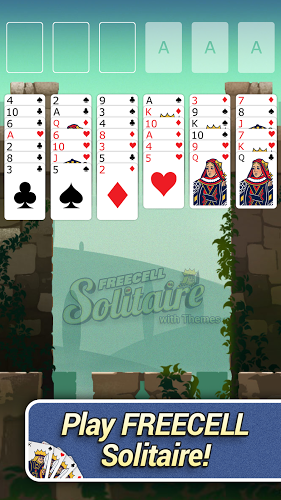 FreeCell Solitaire with Themes截图1