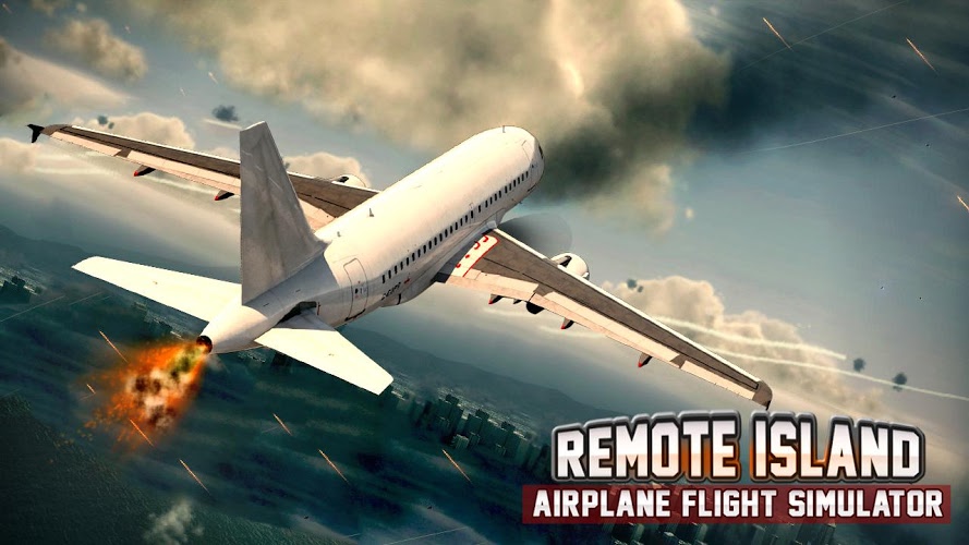 Remote Island Airplane Flight截图1