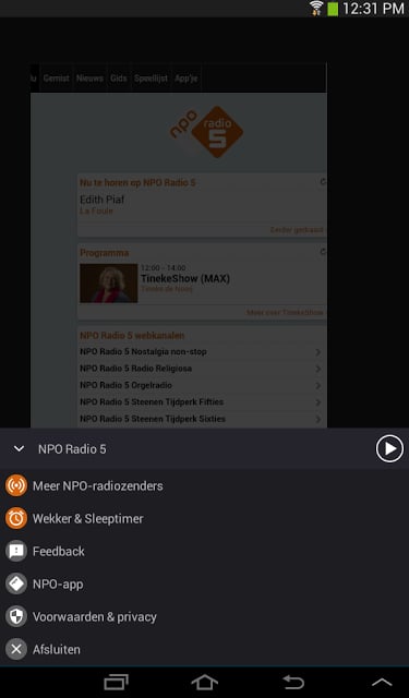 NPO Radio 5截图6