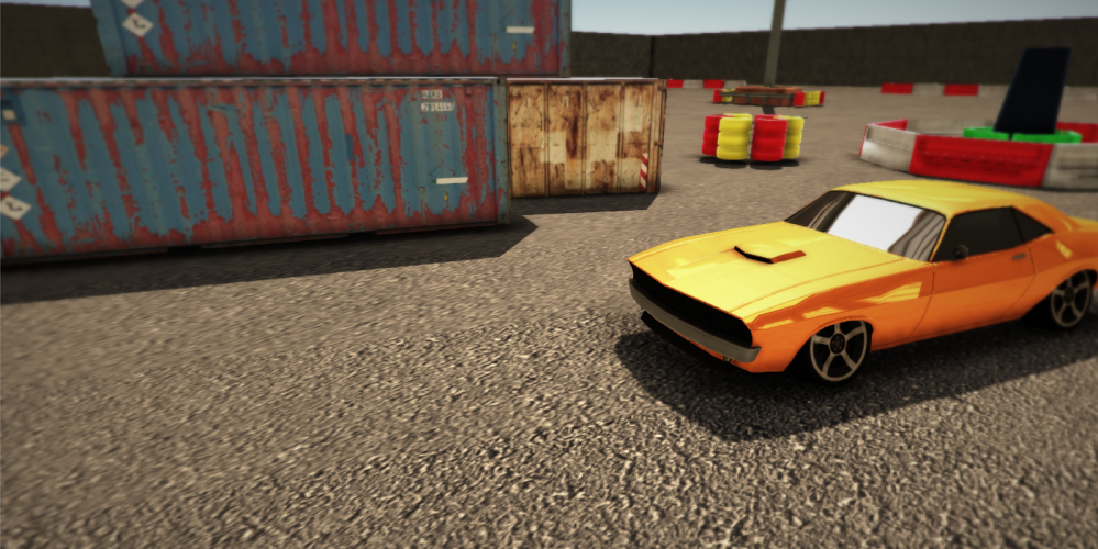 Old Car Drift 3D截图3