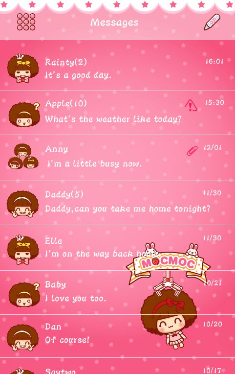 Dieylatin FONT FOR GO SMS PRO截图2