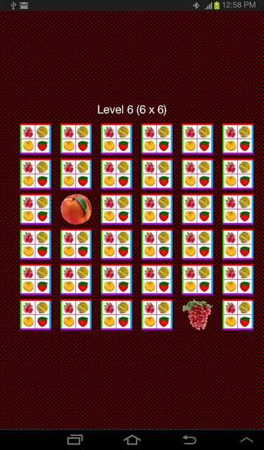 Fruits Memory Game Lite截图5