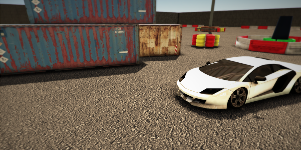 Super Lux Car Drift 3D截图1