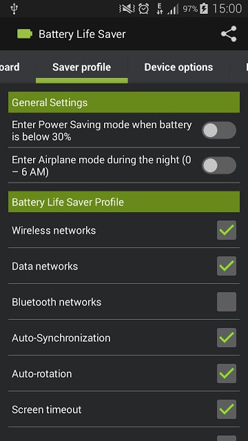 Battery Life Saver截图2