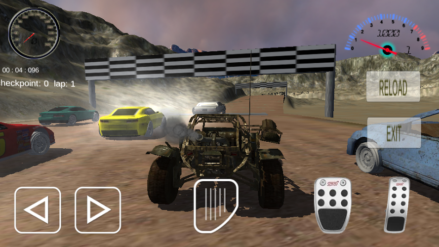 Buggy race desert截图1