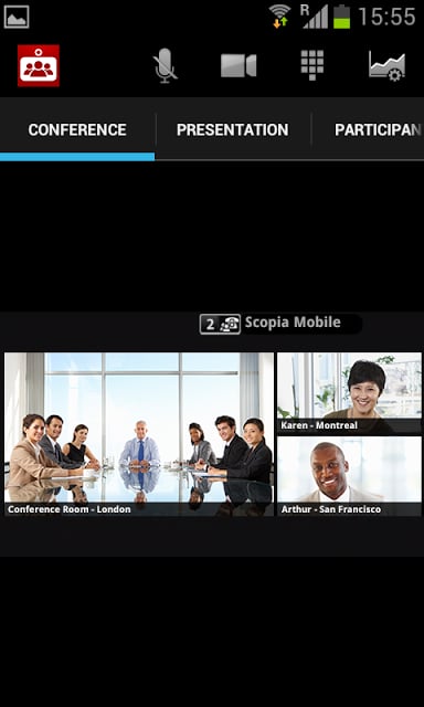 Avaya Scopia Mobile截图8