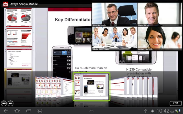 Avaya Scopia Mobile截图1