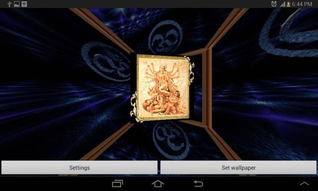 3D Maa Durga Live Wallpaper截图2