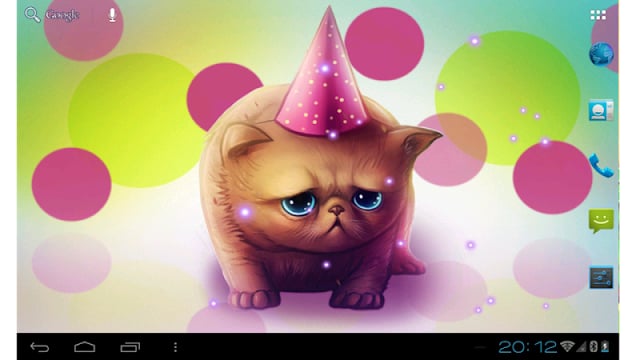 MRFarts Wallpapers-Birthday kitty截图1