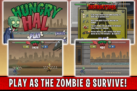 Hungry Hal - Undead Zombie Run截图4