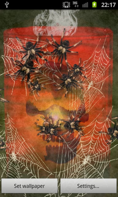 Bloody Spiders Live Wallpaper截图5