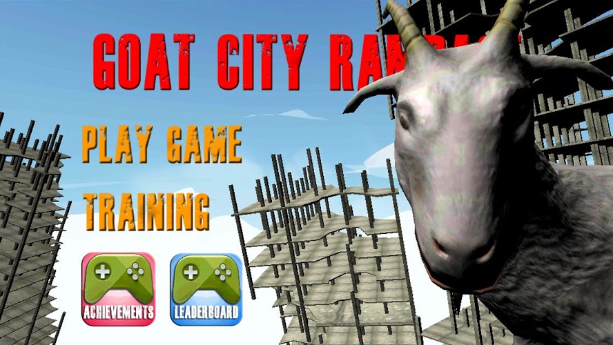 Goat City Rampage FPS 3D Free截图3