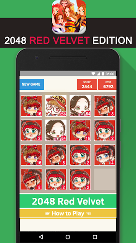 2048 Red Velvet KPop Game截图2