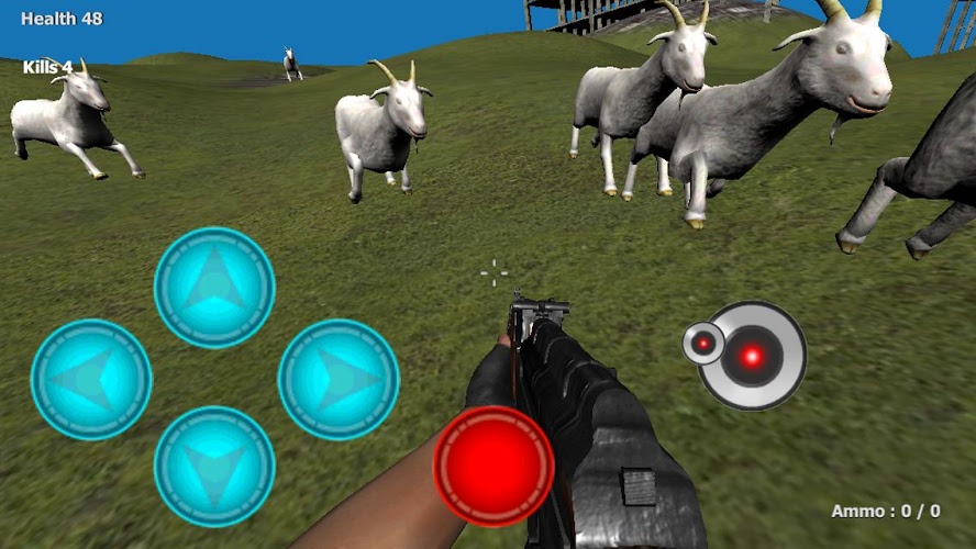 Goat City Rampage FPS 3D Free截图4