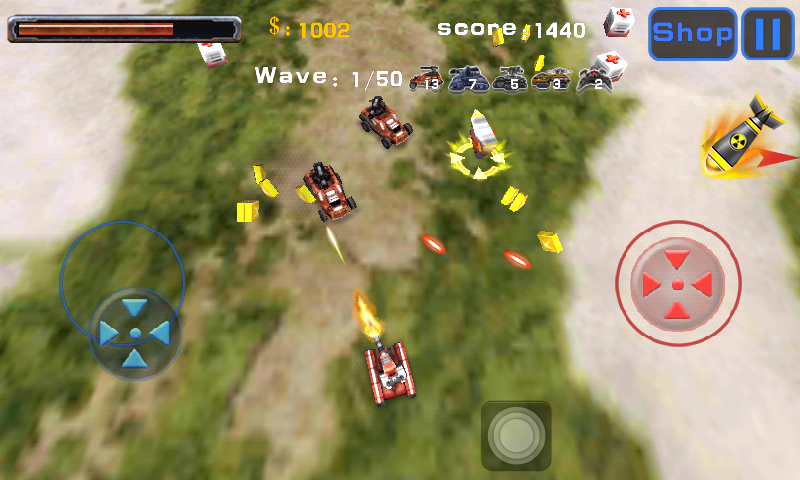 坦克大战3D:Tank World War 3D截图3