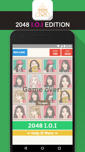 2048 I.O.I KPop Game截图4