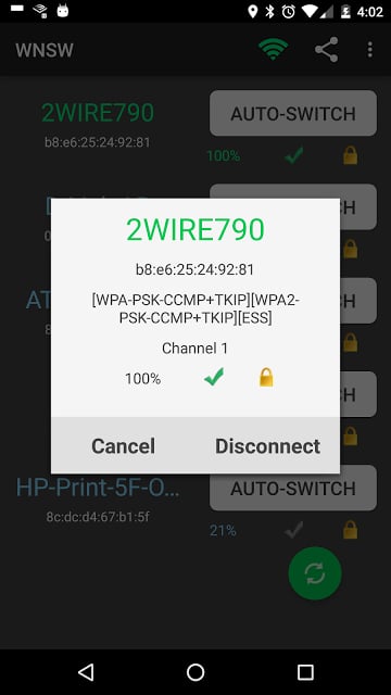 WiFi网络切换截图5