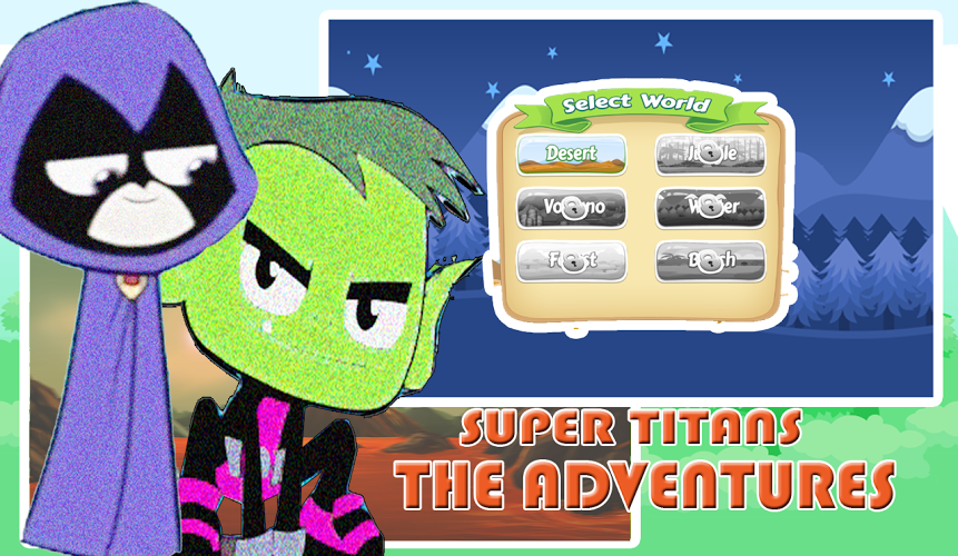 Super Titans Go Run Jungle截图4