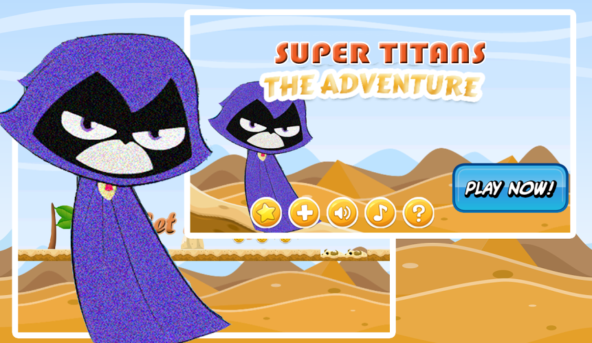 Super Titans Go Run Jungle截图1