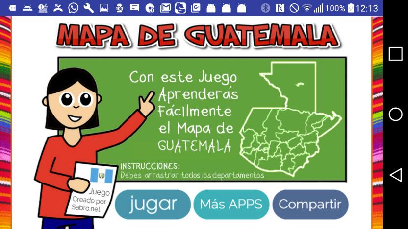 Juego Mapa de Guatemala截图4