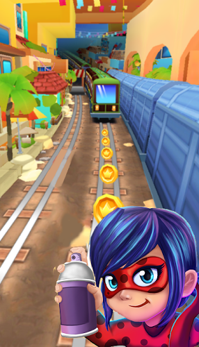 Subway Ladybug Run Surf截图2