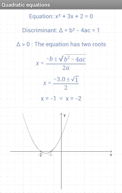 二次方程式 Quadratic equations截图1