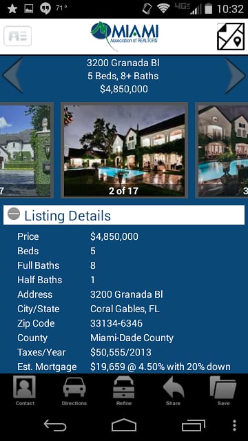 MIAMI Mobile Real Estate App截图4