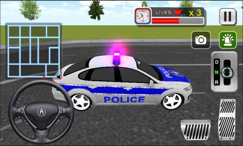 City Police Car Driving截图1