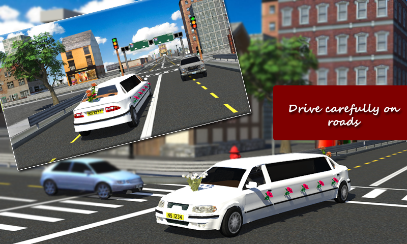 Wedding Luxury Limousine 3D截图2