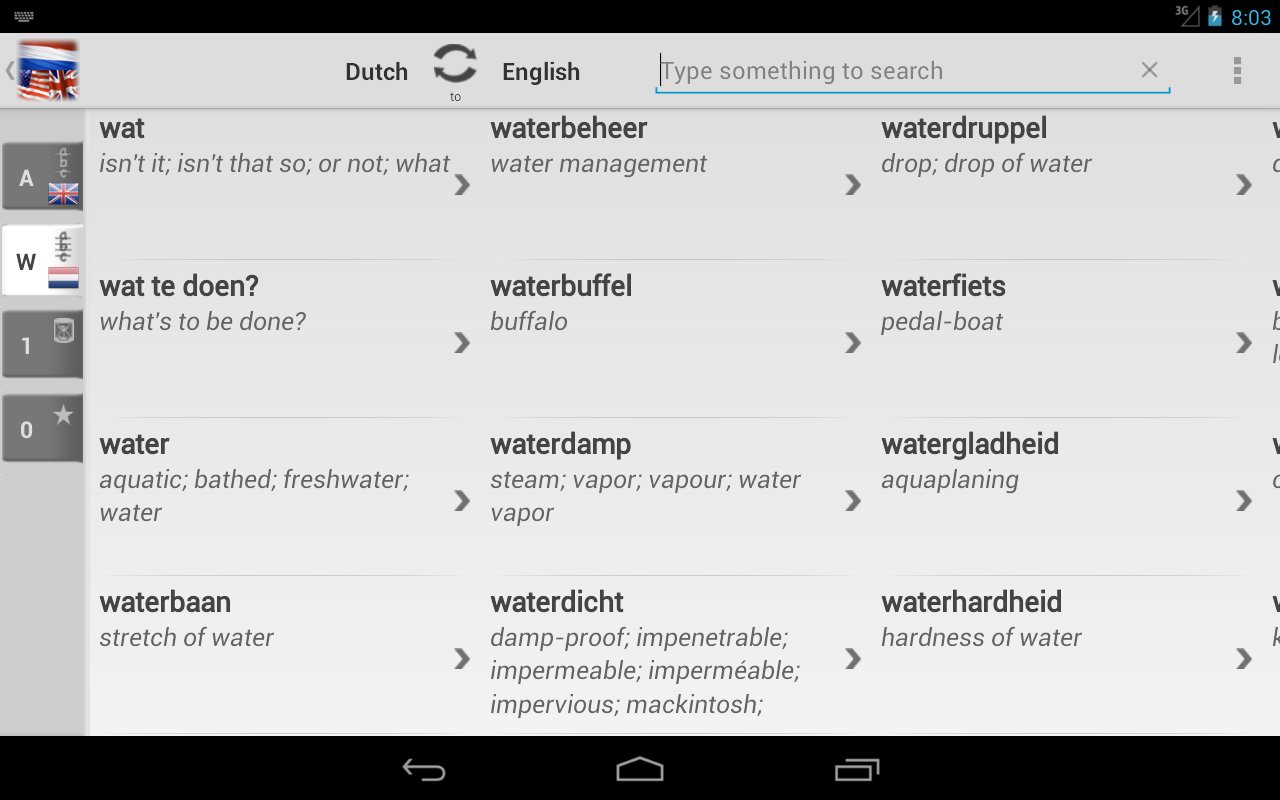 Dictionary Dutch English Free截图9