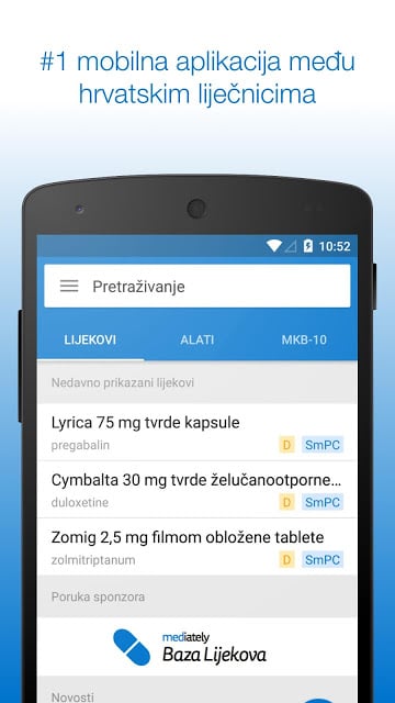 Mediately Baza Lijekova截图11